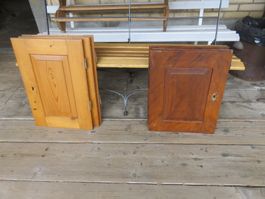 6 antike Schrank-Türli