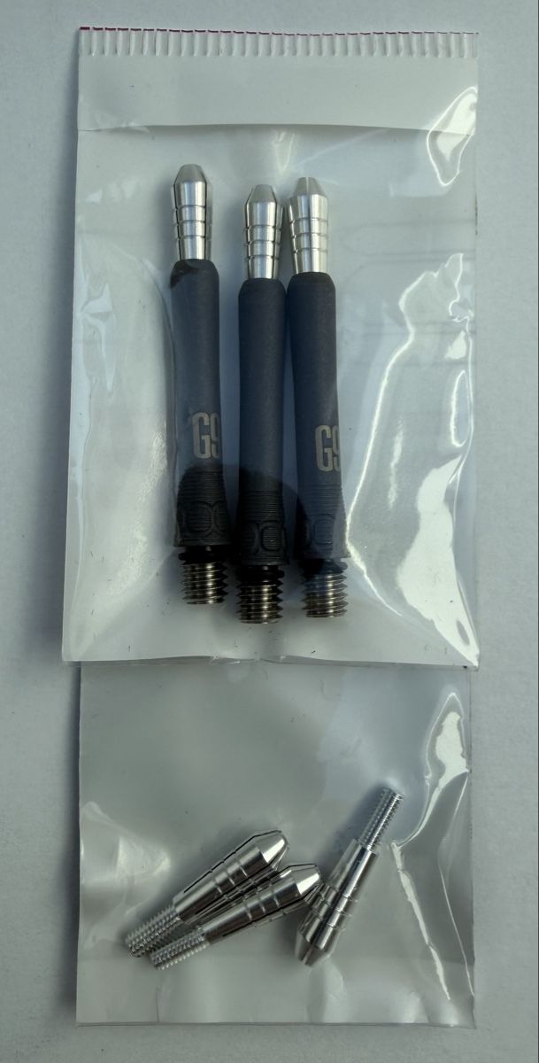 Freccette: TARGET POWER TITANIUM G9 SHAFTS midi 38mm – Nuovo e nell'imballaggio originale da Zürich venduto da Syossmen 2