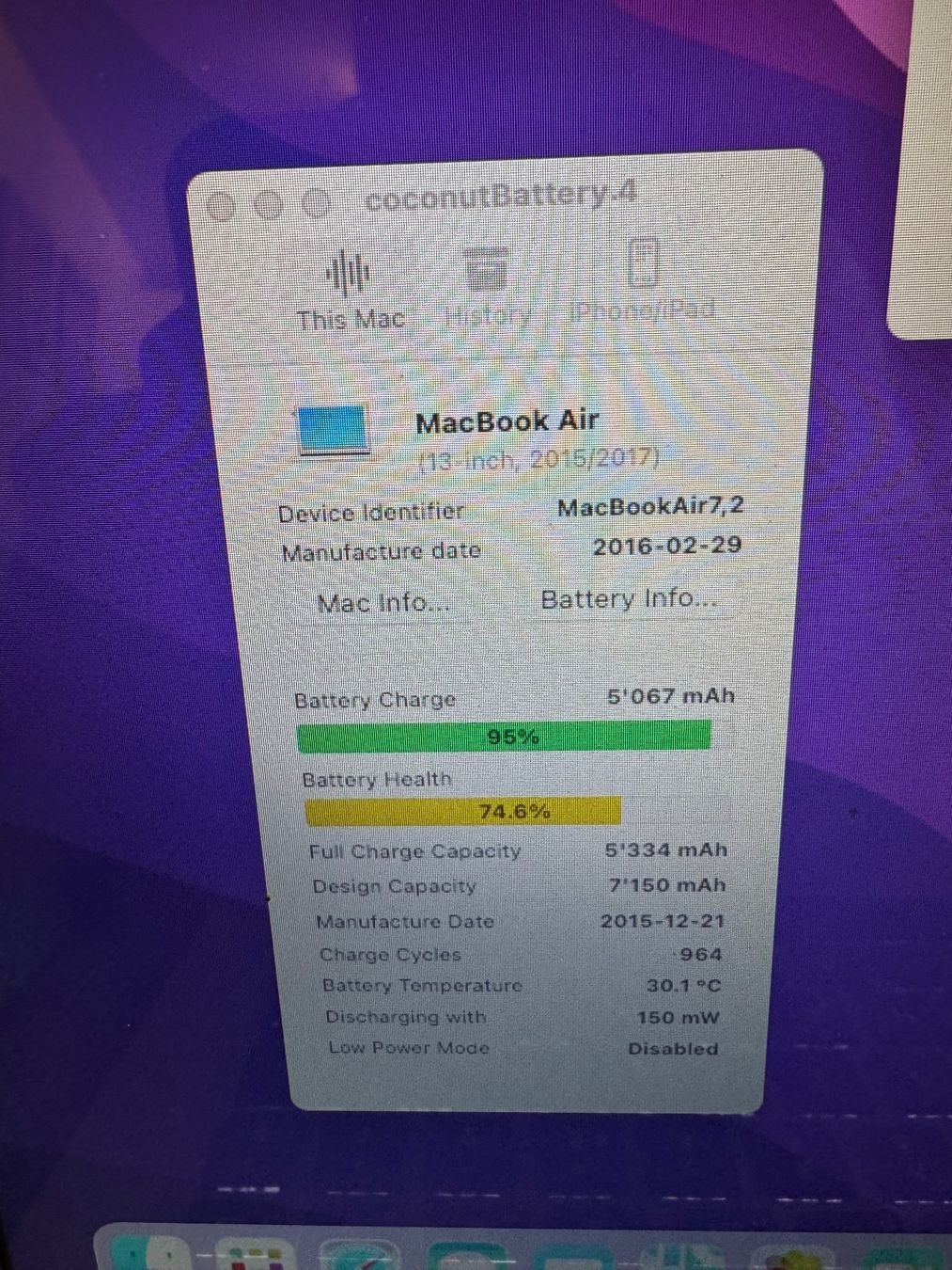 Apple Portables: MacBook Air 13 – D'occasion à Adliswil par Busys 2