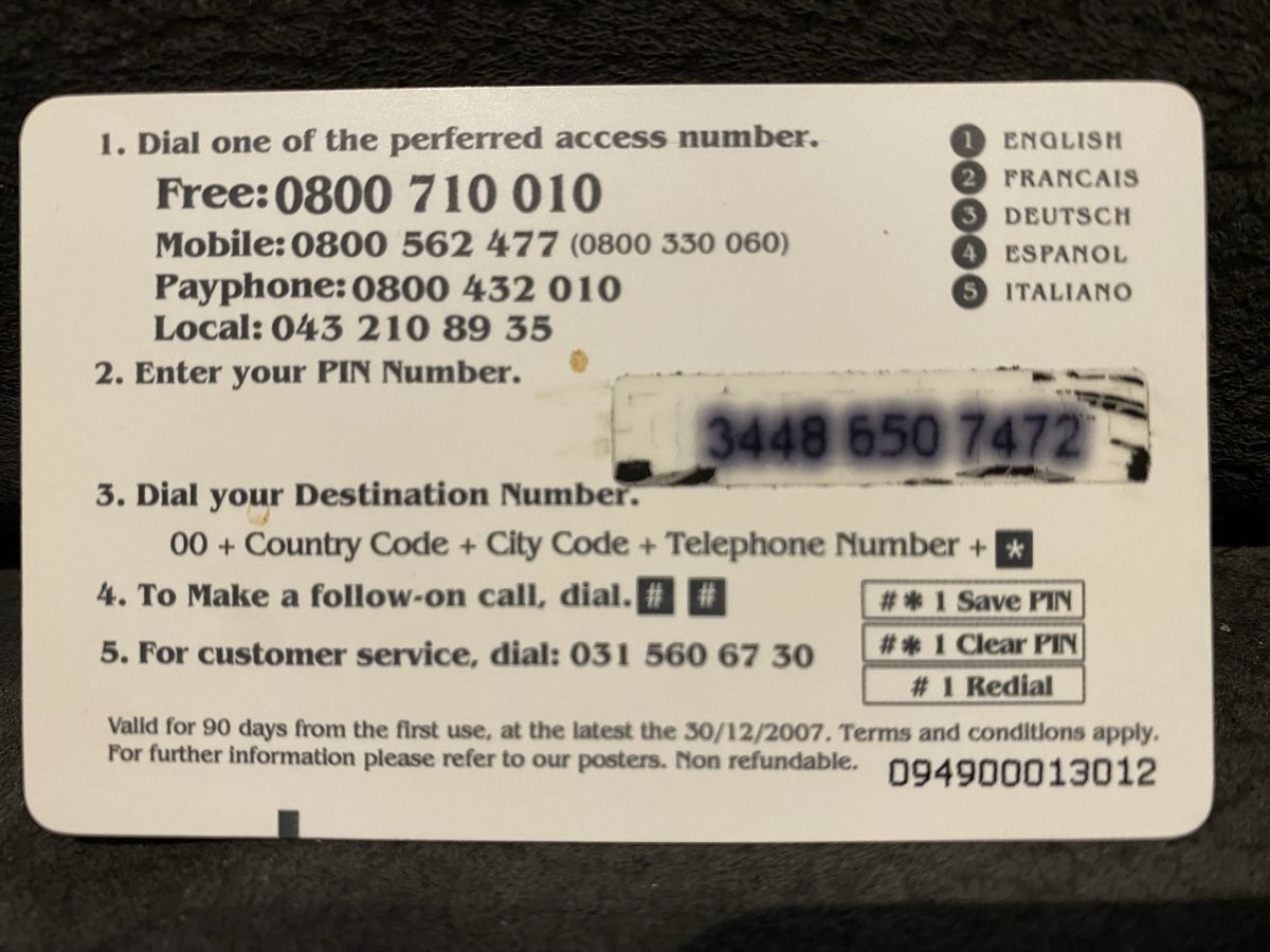 Schede telefoniche: Carte – Usato da Lausanne venduto da babacard10 1