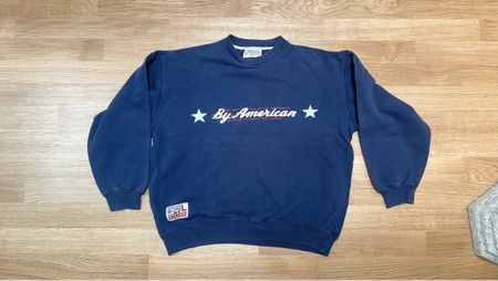 Sweatshirt Marke American Grösse L dunkelblau guter Zustand