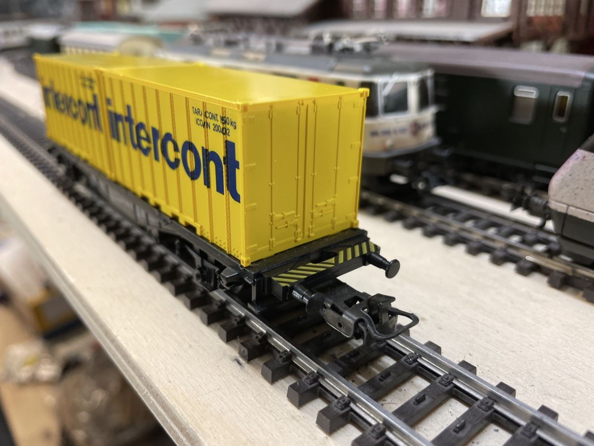 Märklin Trains électriques: Märklin Container Wagen Intercont 4670 – Neuf avec emballage d'origine à Gossau SG par Krokodil344 1