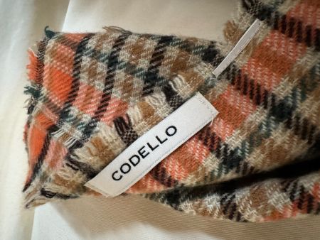 Schal Codello kariert, neuwertig, sehr weich