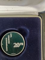 Münze 20FR CONFEDERATIO HELVETICA 1991 im Etui