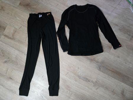 Thermowaesche Set Schwarz Grösse S