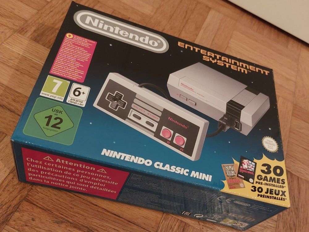 Nintento Classic Mini inkl Verlängerung für Controller (Gebraucht) in ...
