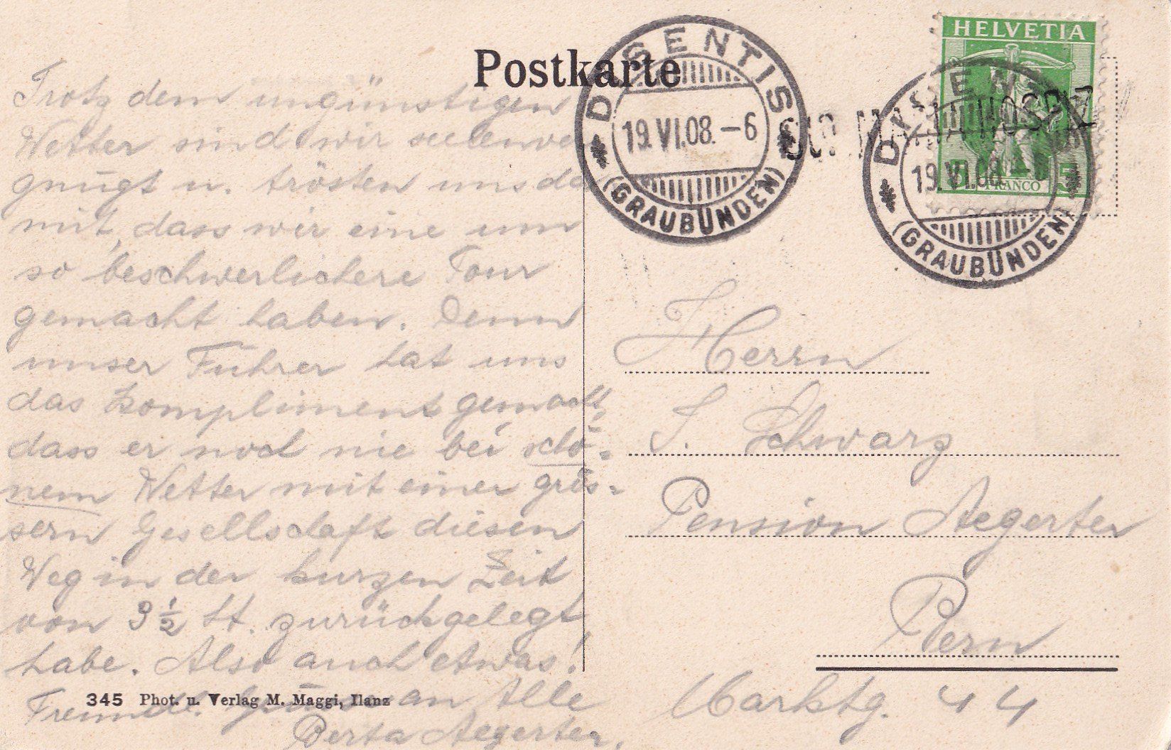 Cartes postales: Lukmanier St. Maria – D'occasion à Olten par clotaldi 1