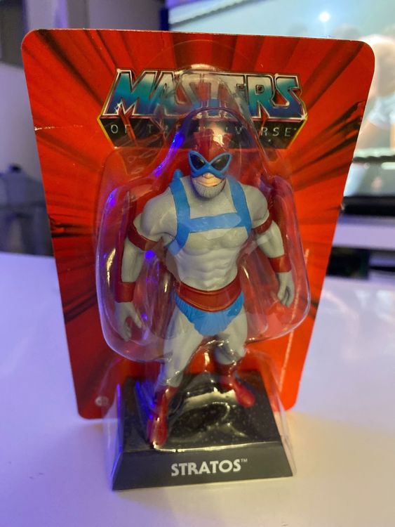 STRATOS VINTAGE MATTEL MOTU He-Man & Masters of Universe con alas azules EUR 35,56 - ES