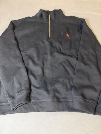 Polo Ralph Lauren Herren Zip-Sweater, Schwarz, Gr. L