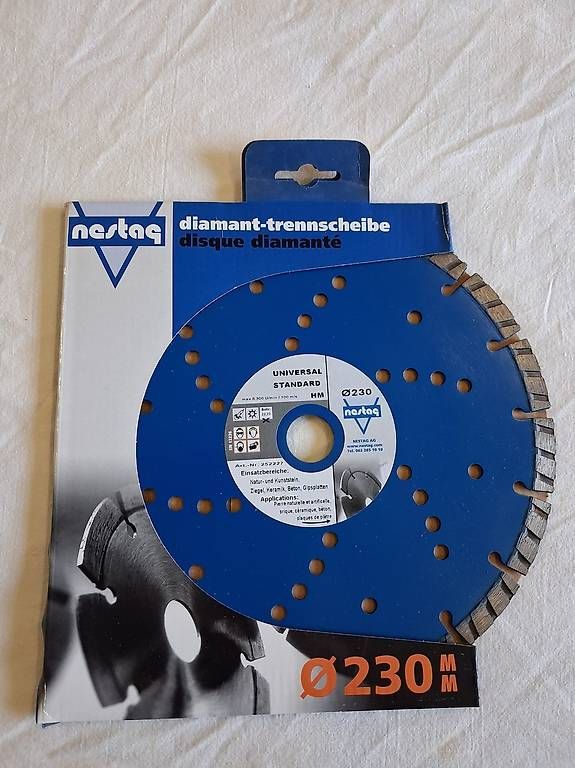 Tutte le macchine: Nestag Diamant-Trennscheibe – Usato da Alberswil venduto da Myumai