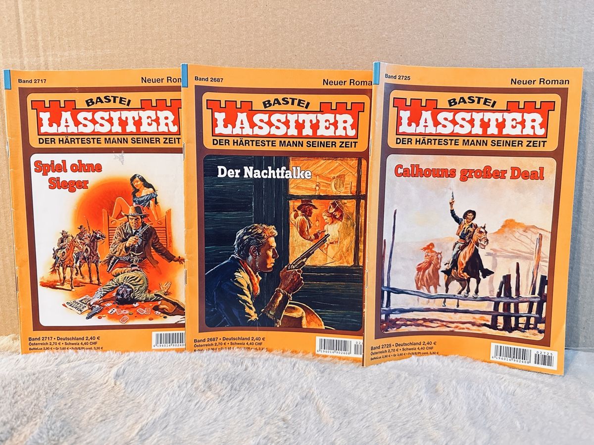 Fumetti: Bastei Lassiter Western-Comics Konvolut 9 Stk. – Usato da Hägendorf venduto da tyl_kzs2 1