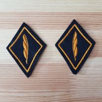 Kragenspiegel Schweizer Armee - Sekretär Armeestab
