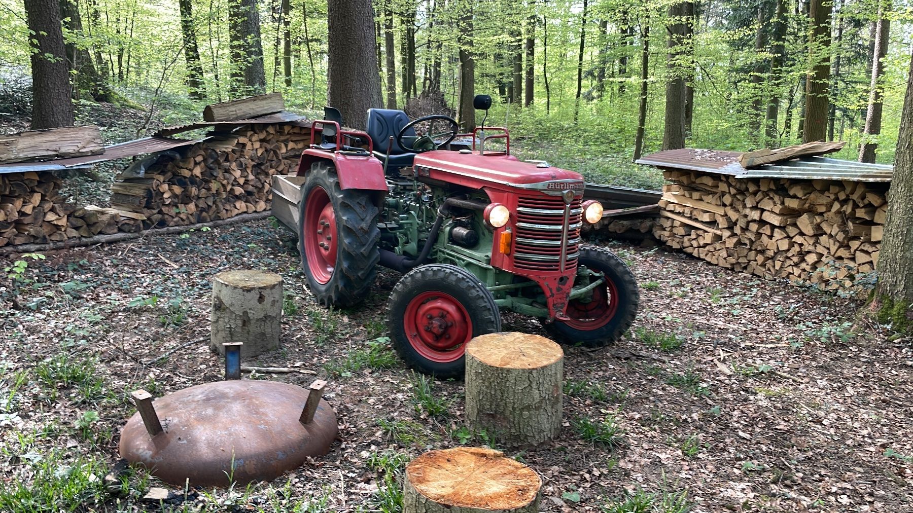 Hürlimann Trattori: Hürlimann D 60 Bj 1956 – Usato da Stein/AG venduto da 1jojobu 1