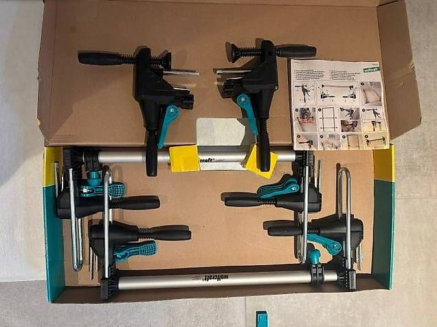 Wolfcraft Tutti gli attrezzi: Wolfcraft Türzargen-Montageset PRO – Usato da merlischachen venduto da mavimy 1