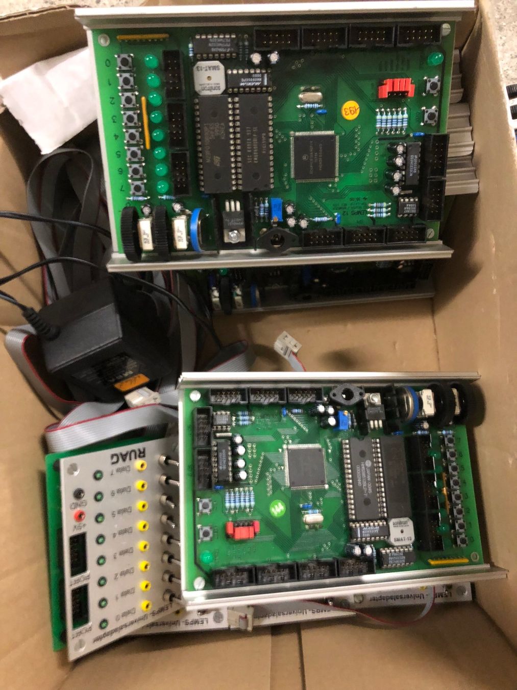 Elektronikbauteile: Mikroprozessor-System LEMPS L12 und Vorgängerversion – Gebraucht aus Hinterkappelen von atomschnee 3