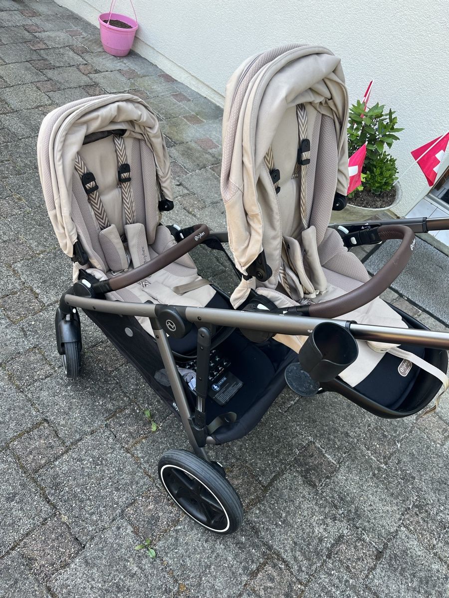 Cybex Carrozzine: Zwillingswagen Cybex Gazelle S – Usato da Berg TG venduto da Joelle304 1