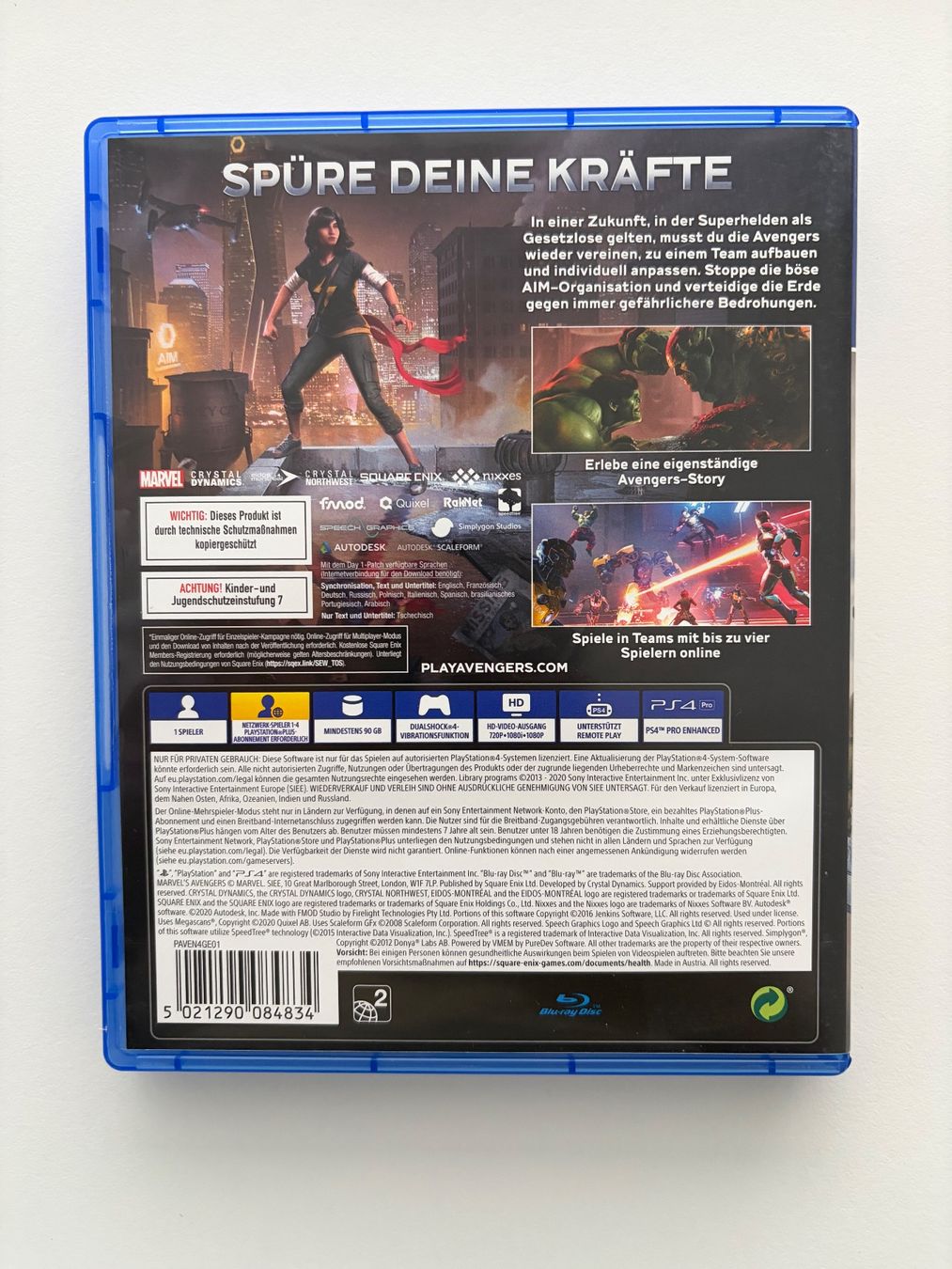 Sony Giochi: PS4 Marvel's Avengers – Usato da Reinach BL venduto da Gametrader 1
