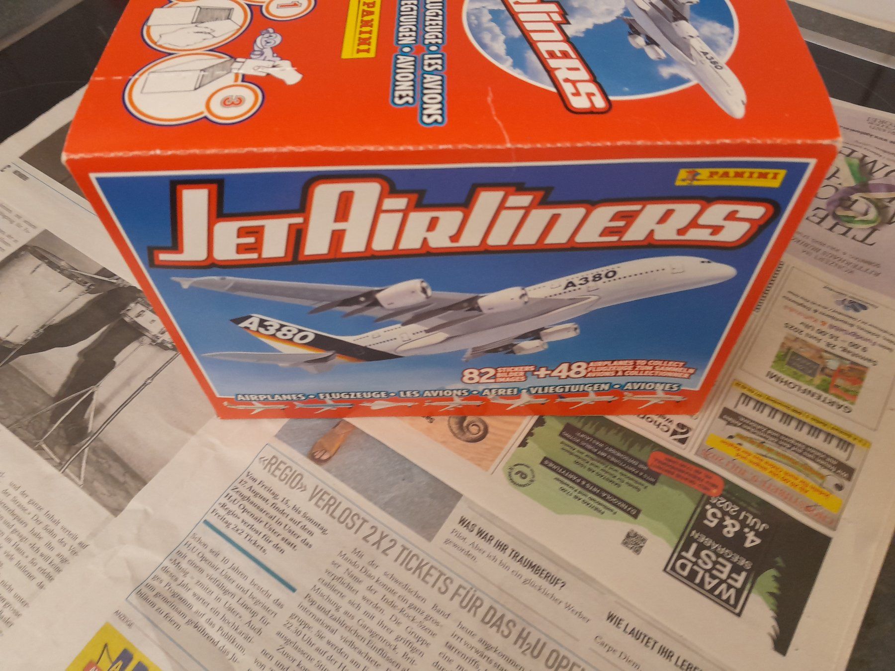 Panini Carte collezionabili: Panini JetAirliners Box – Usato da Rüti ZH venduto da Alemanni 3