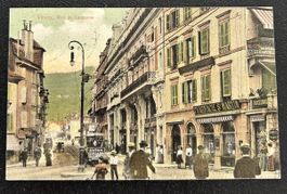 AK Vevey Strassenpartie 