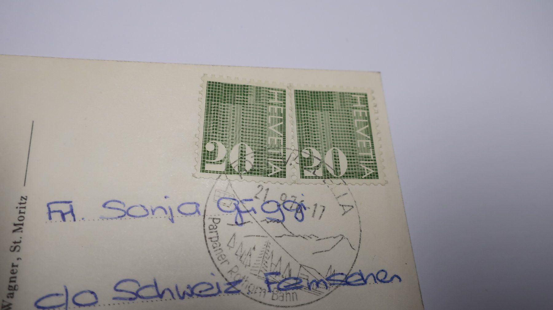 Ansichtskarten: Sils-Maria Oberengadin – Gebraucht aus Cormoret von Pascalll2001 3