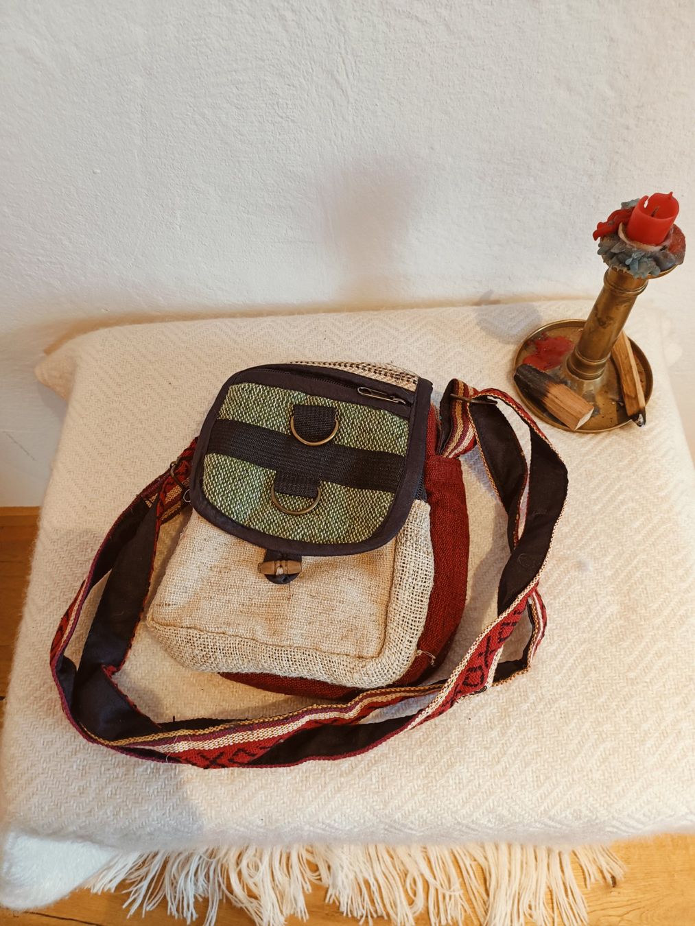 Sacs: Nepal Hanf Tasche Umhängetasche – Neuf (Voir description) à Gais par DjangoBaru 3