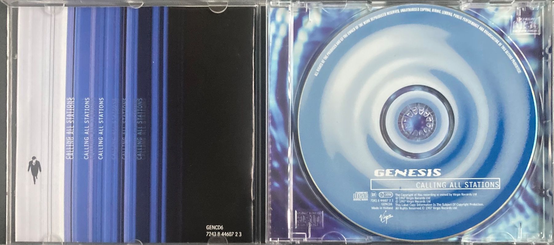 CD: GENESIS - ....CALLING ALL STATIONS...... – Usato da Poliez-Pittet venduto da Newtown-Records 2