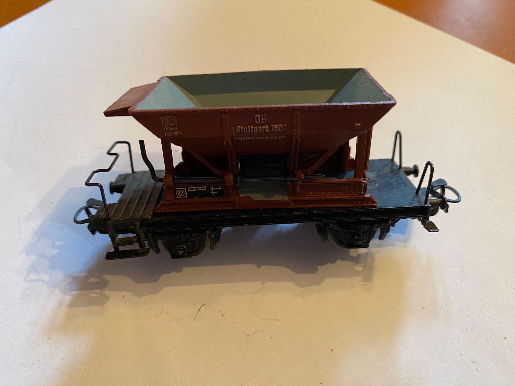 Märklin Modellini di ferrovie: Märklin 4610 Schotterwagen der DB – Usato da Glattfelden venduto da gschneusig
