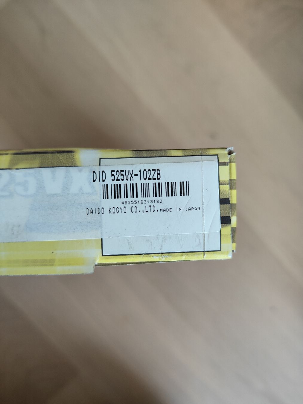 Tutti i ricambio per moto: DID 525 VX Antriebs Kette – Nuovo e nell'imballaggio originale da Mettmenstetten venduto da fez_2c5b 2