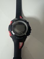 Intertronic Sport Uhr Digital schwarz rot gebraucht