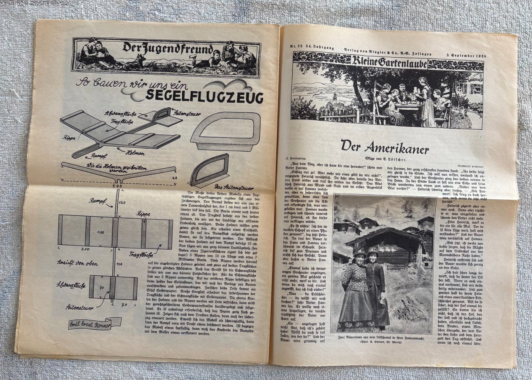 Zeitschriften & Magazine: DAS LEBEN IM BILD 03. SEPTEMBER 1938 – Gebraucht aus Ostermundigen von wini63 2