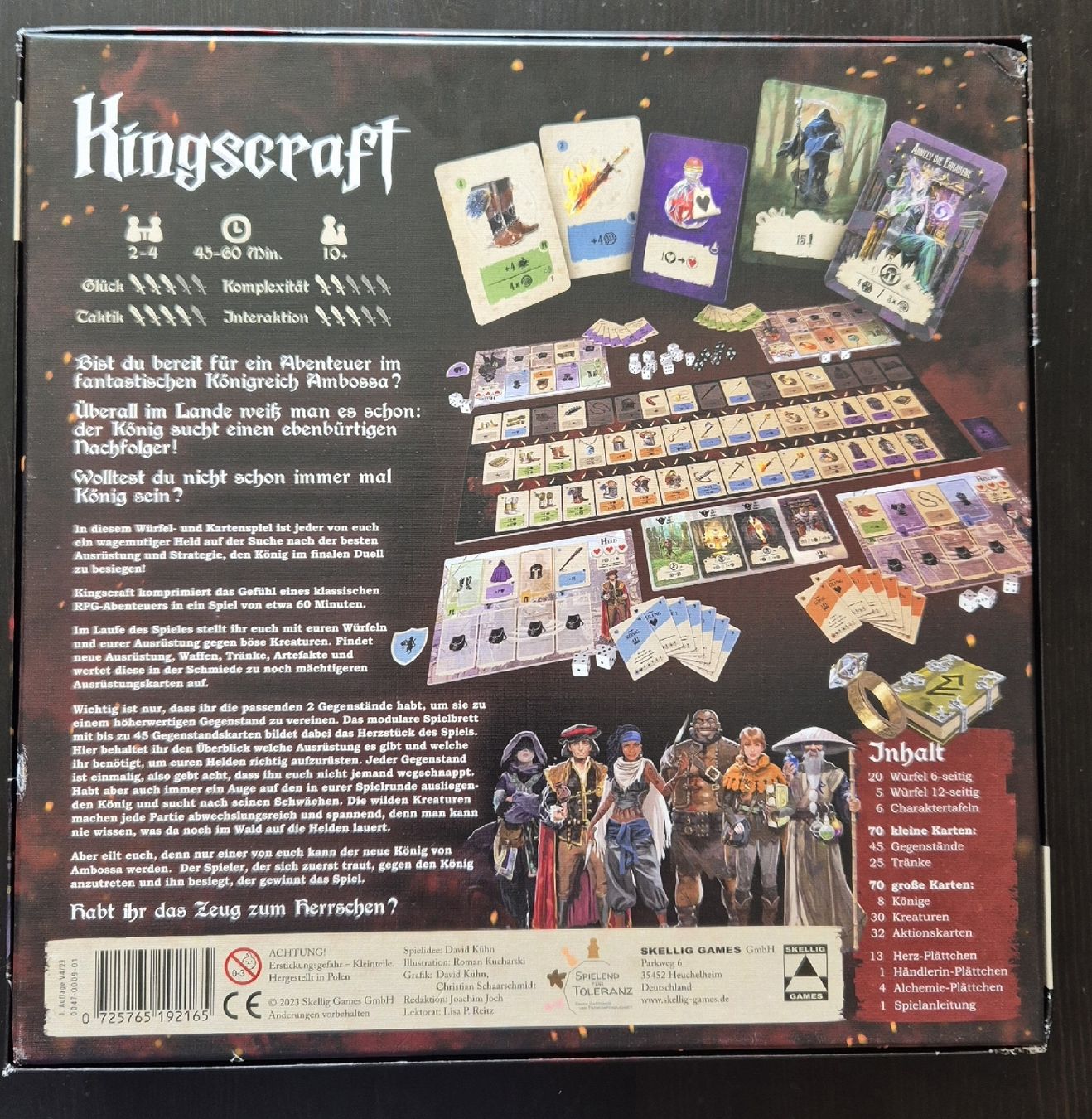 Giochi: Kingscraft Brettspiel – Usato da Altstätten SG venduto da bluedine 1