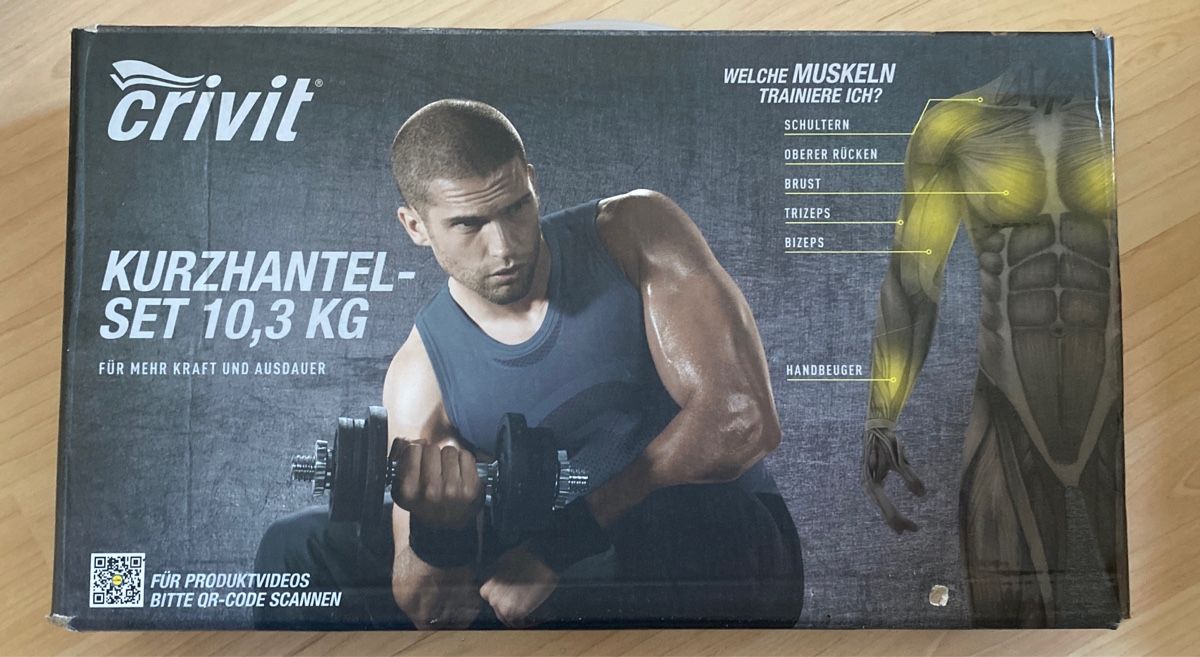 Manubri & Pesi: Crivit Kurzhantel-Set 10,3kg – Usato da Illnau venduto da dom_ncc6 2