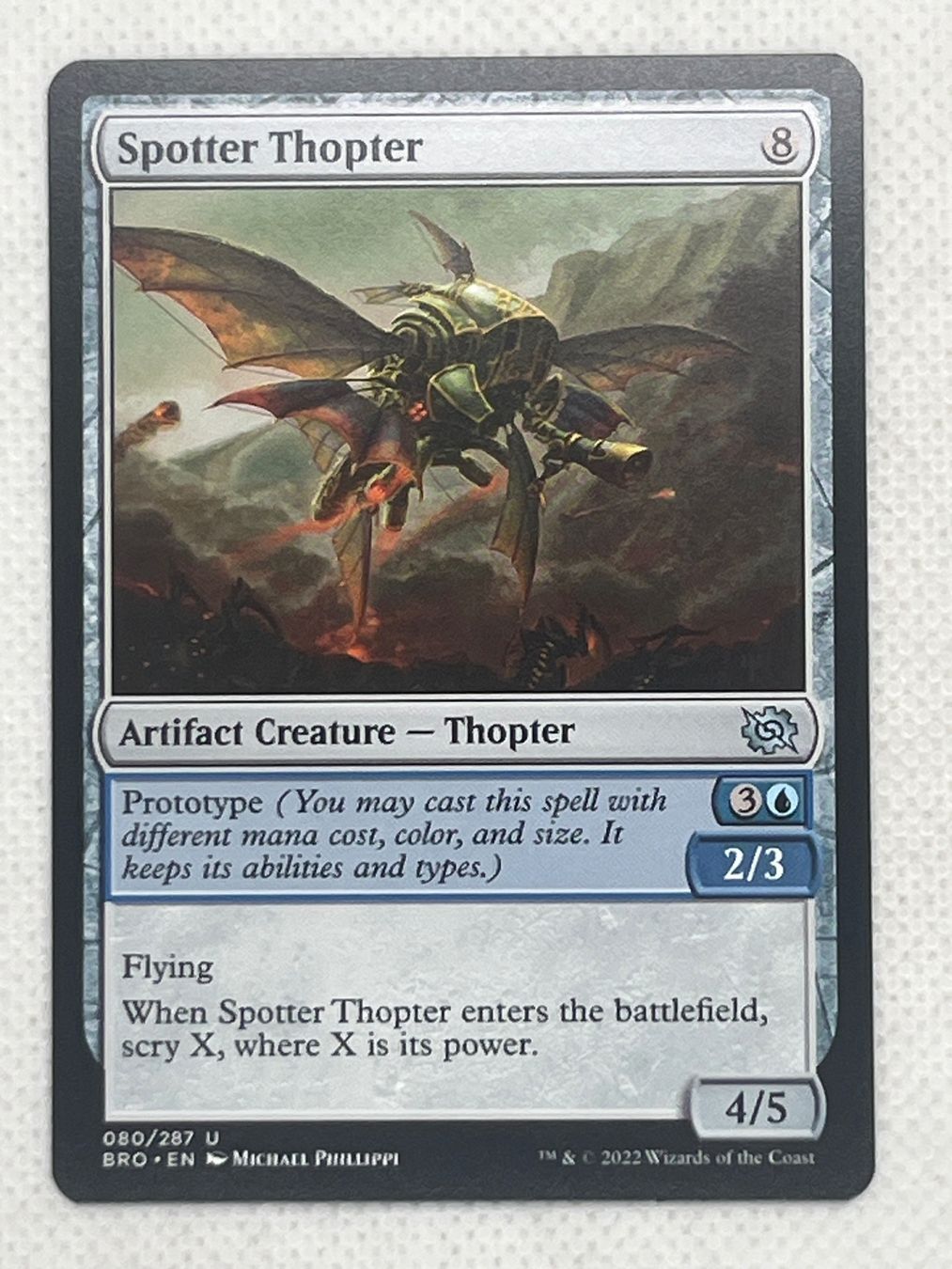 Magic The Gathering Cartes à collectionner: Magic Spotter Thopter – D'occasion à Hinterkappelen par Kim1992