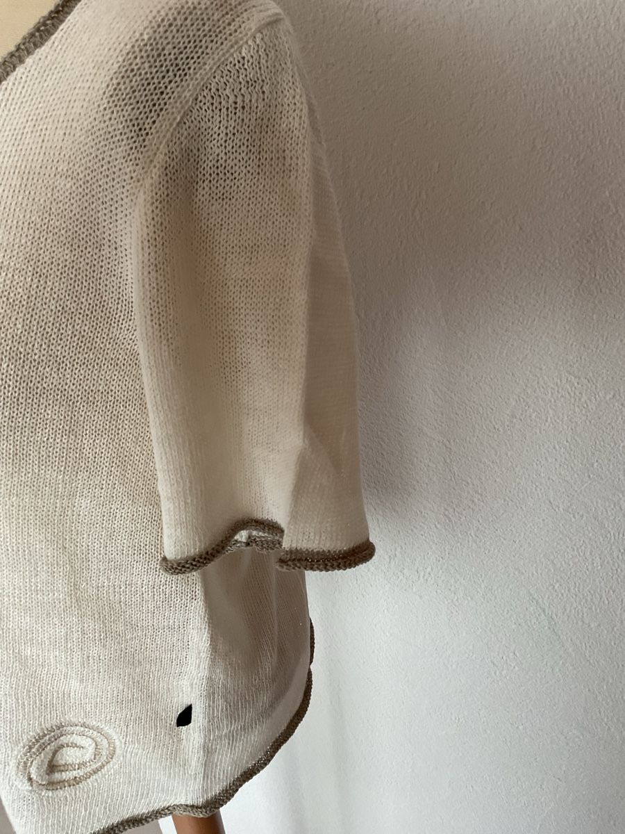 Maglioni & Felpe: Kurz Arm Pullover 30% Cotton/70%Linen   Linara – Nuovo (secondo la descrizione) da Wil ZH venduto da RiccardaWegmann 3
