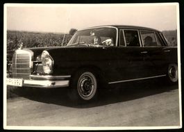 Fotografie Auto Mercedes Benz, schwarze 