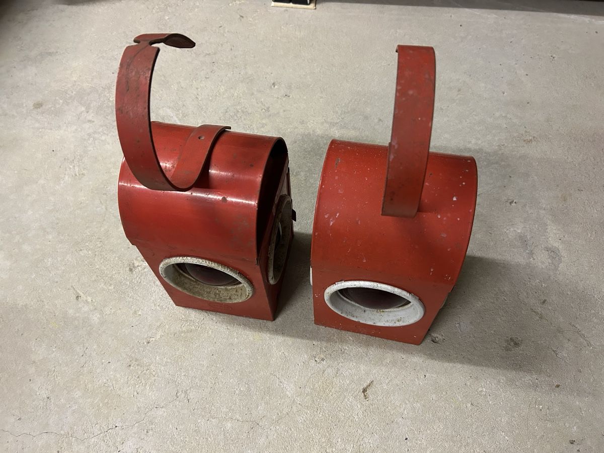 SBB/CFF/FFS Lampade: Antike Bahnlampen SBB – Usato da Wigoltingen venduto da EK888