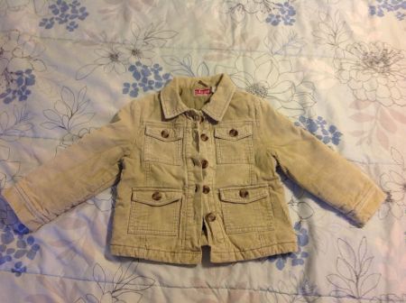 Herbstcordjacke Gr. 104