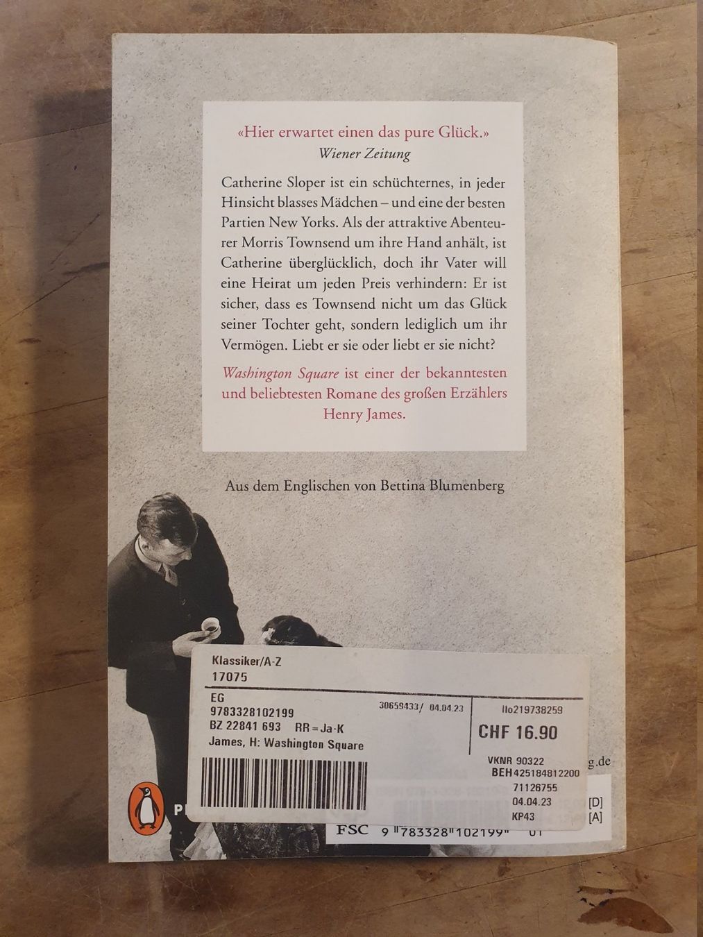 Livres: Washington Square Henry James Pengin – D'occasion à Zürich par loosebone 1