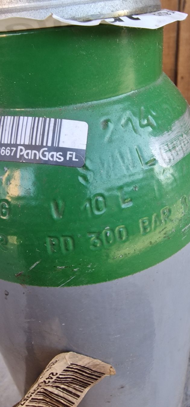 Oerlikon Saldatori: Gasflasche Argon 10L Leer – Usato da Emmenbrücke venduto da inf_l8yf 4