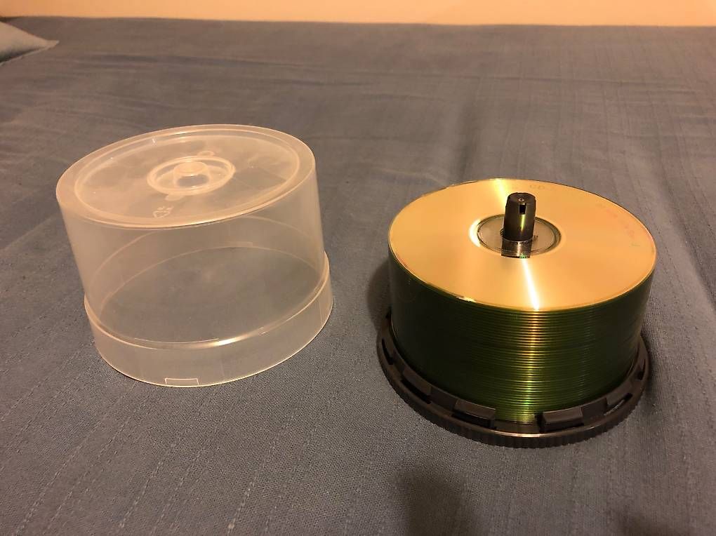 CD & DVD vergini: CD Aufbewahrungsbox mit Rohlinge auf Spindel – Nuovo (secondo la descrizione) da Ermensee venduto da jos_5vg6 1