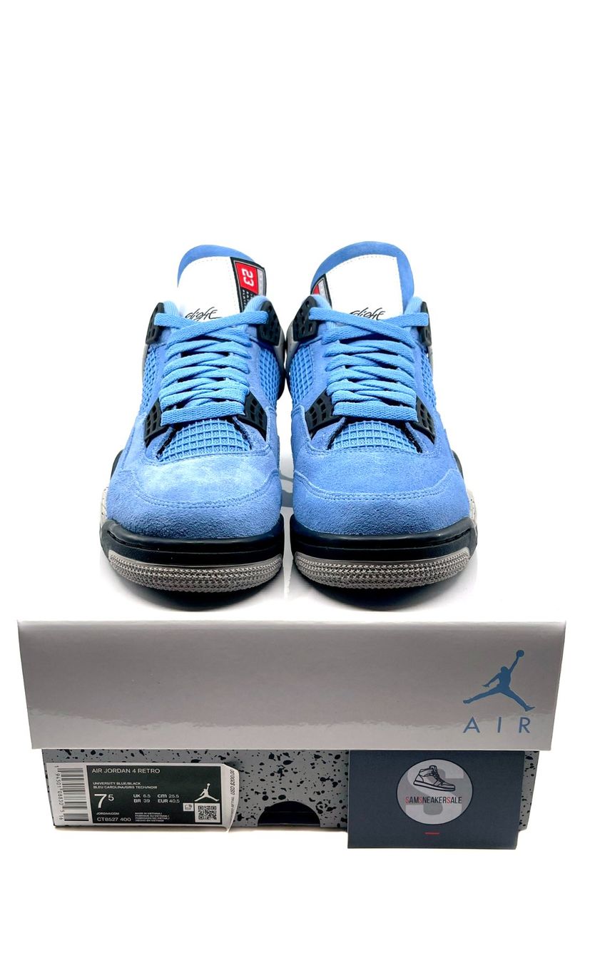 Jordan Chaussures hommes: Jordan 4 Retro University Blue Grösse EU 43 – Neuf avec emballage d'origine à Küsnacht ZH par SamSneakerSale 3