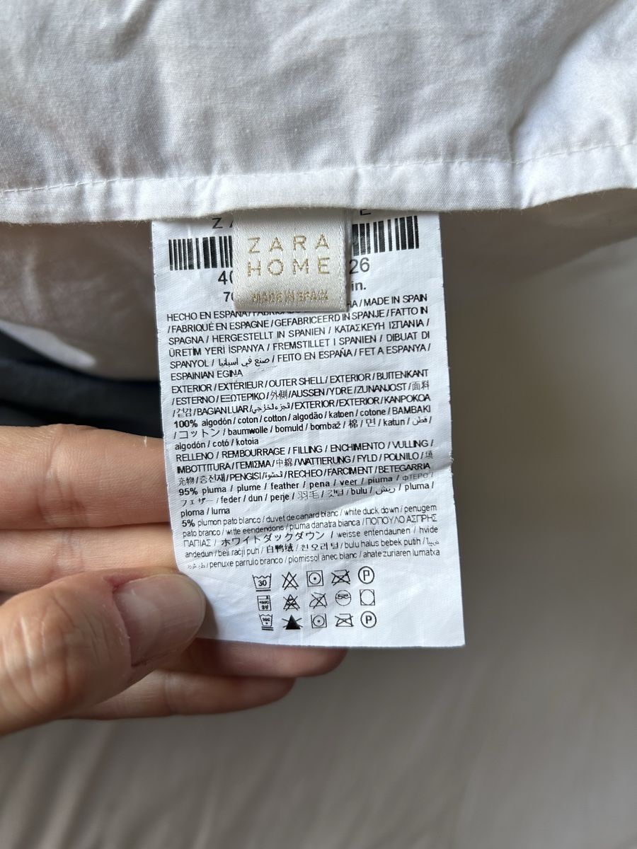 Cuscini: Maxi coussin Zara + 2 taies – Usato da Genève venduto da Sarahchge 4