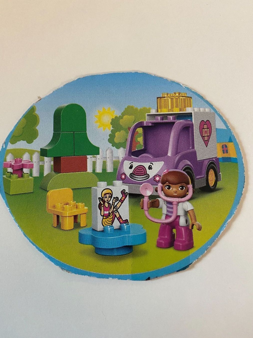 Giocattoli: Lego Duplo Rosie der Krankenwagen – Difettoso da Büren SO venduto da Nico59