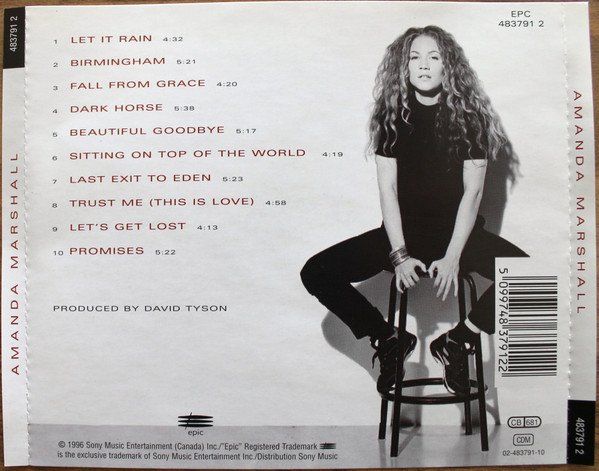CD: Amanda Marshall AMANDA MARSHALL Alternativ Rock Soft Rock CD – Usato da Kandergrund venduto da Sososo 1