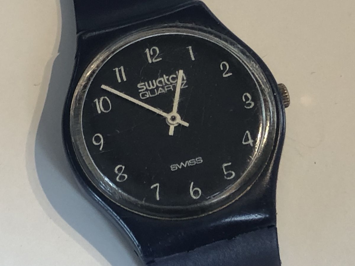 Swatch Uhren: First SWATCH ever: GN001 + LN101 - nice pair from 1983 ! – Gebraucht aus Lufingen von Rac0 1
