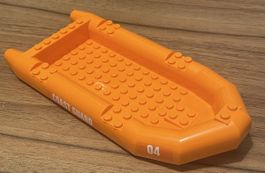 LEGO Boot orange Coast Guard 04, gebraucht!