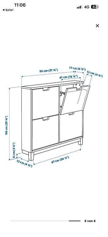 Armadi: Ikea Schuhschrank  – Usato da Frauenfeld venduto da len_5zmd