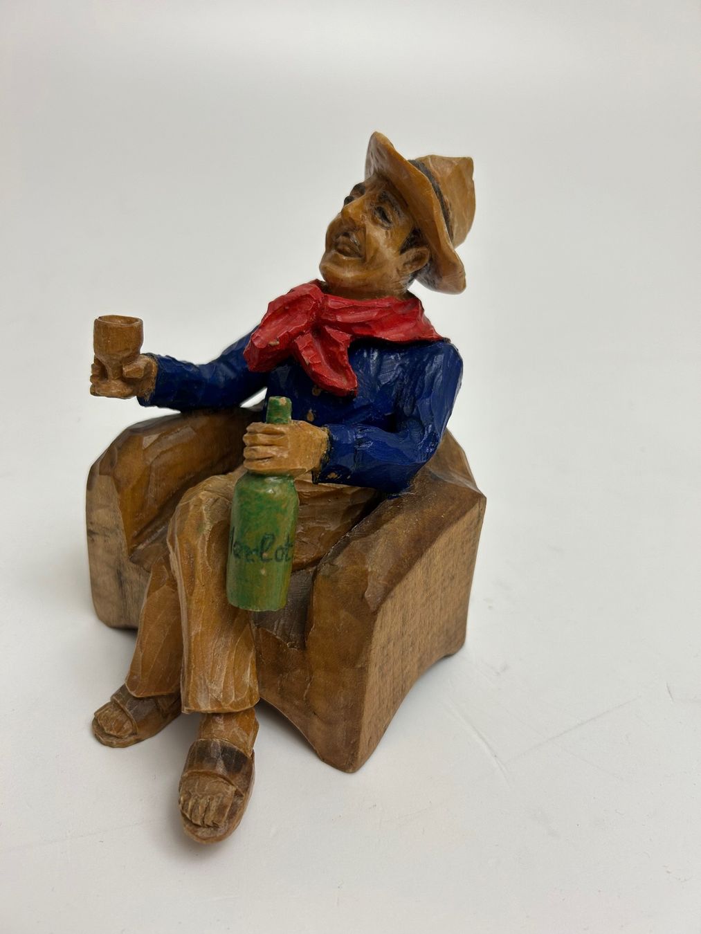 Statuette: Skulptur von Holzbildhauer geschaffen – Usato da Rheineck venduto da emma.gut 1