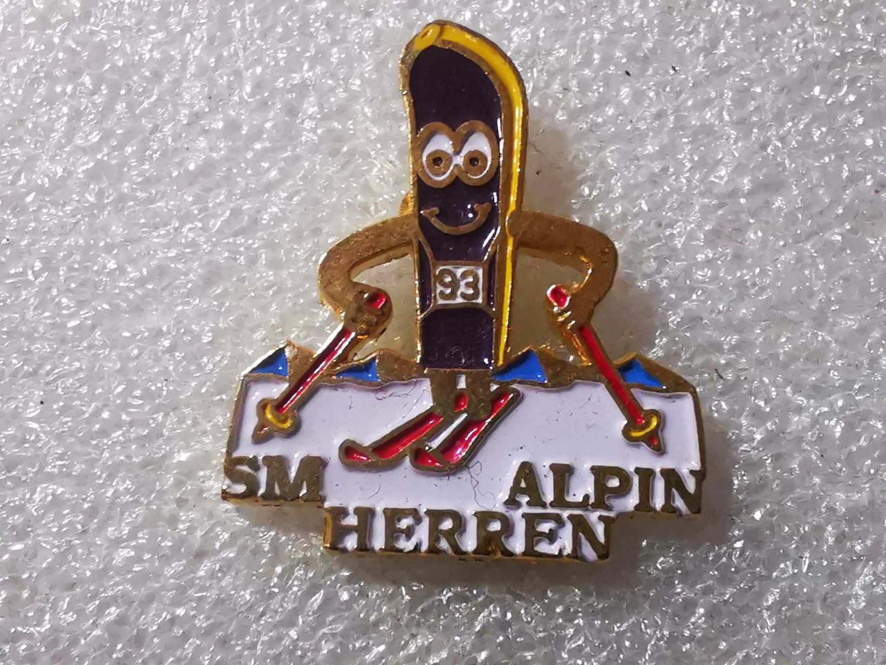 Placchette & Badge: Ansteckpin 116: SM Herren Alpin – Usato da Oppligen venduto da Pin-Fall-Shop