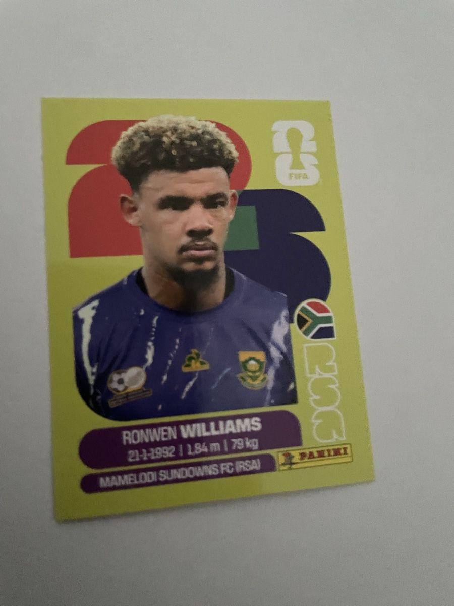 Panini Sammelbilder & Trading cards: FIFA WM 2026 Ronwen Williams RSA 2 – Neu (gemäss Beschreibung) aus Winterthur von Cobraforce